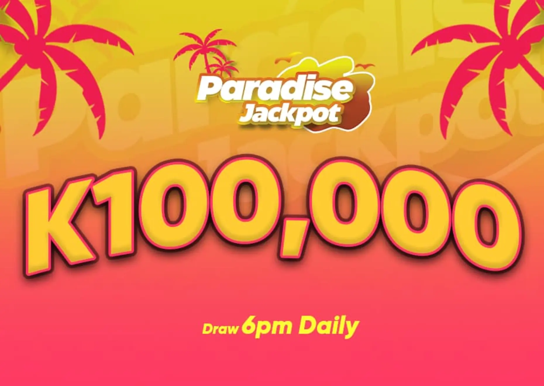 Paradise Jackpot banner